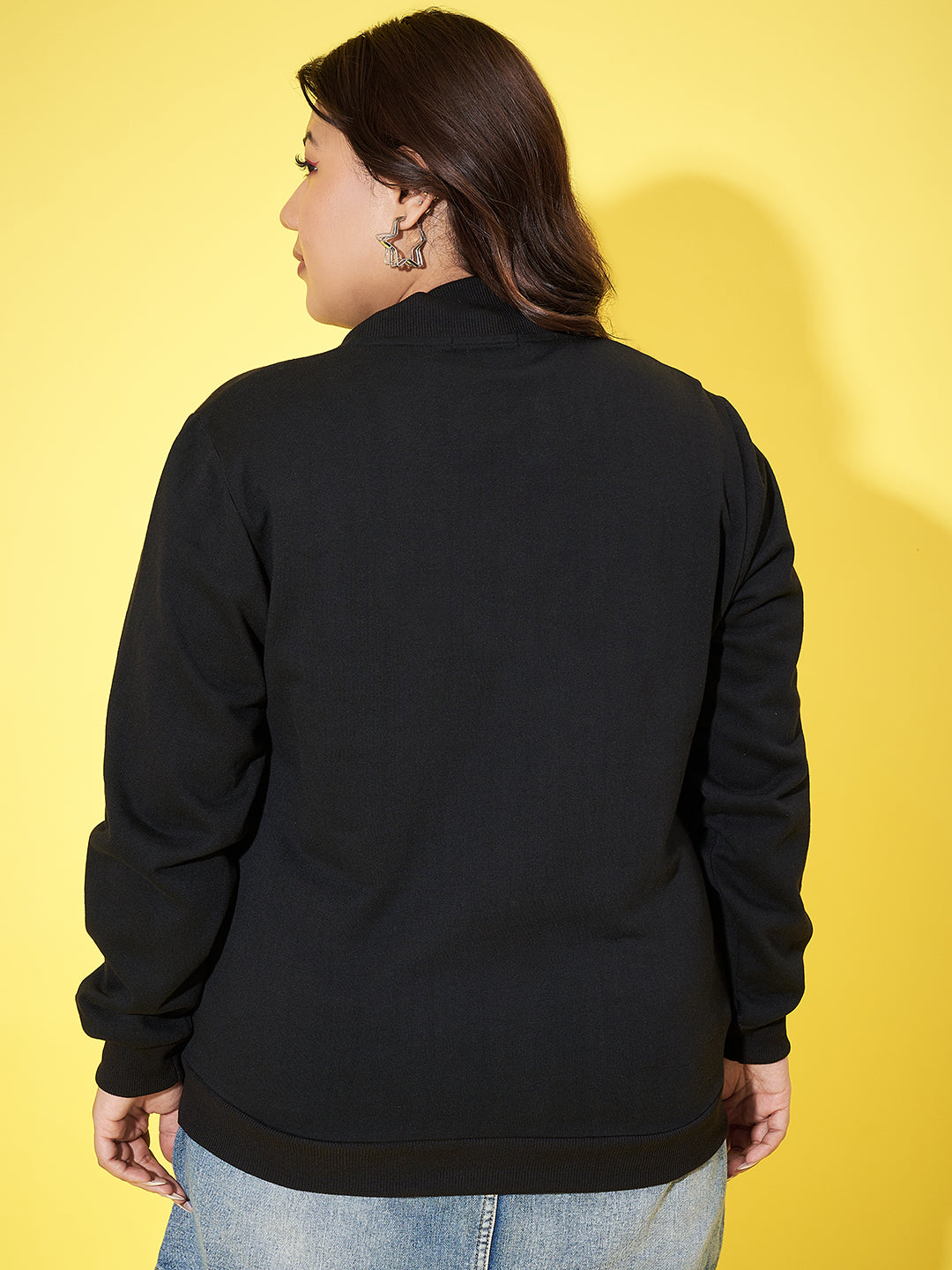 Austivo Women Solid Sweatshirt