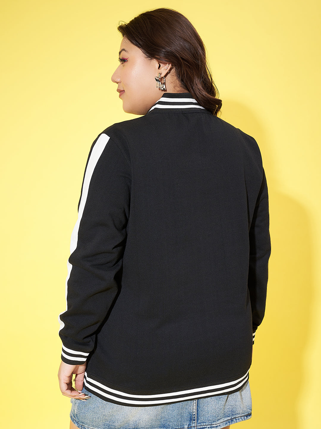 Austivo Women Solid Sweatshirt
