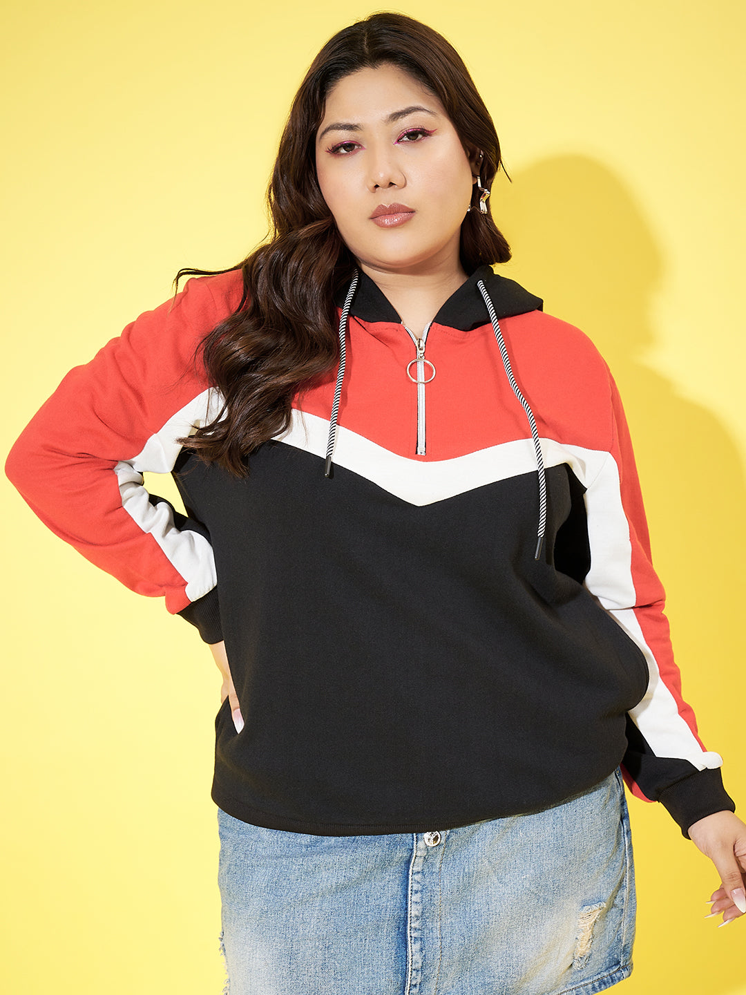 Austivo Women Solid Sweatshirt