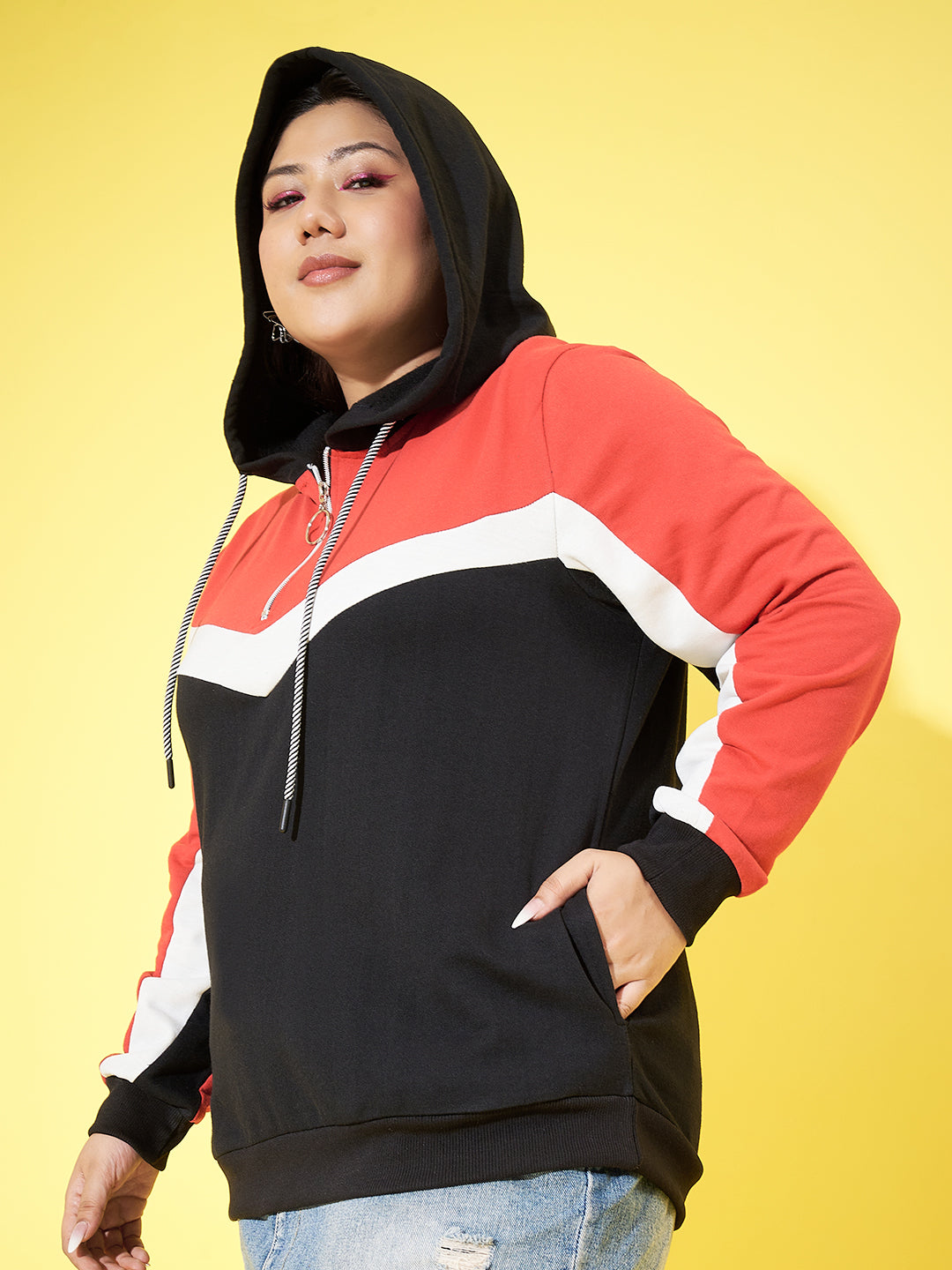 Austivo Women Solid Sweatshirt