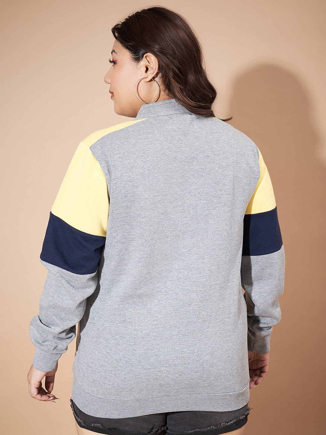 Austivo Women Solid Sweatshirt