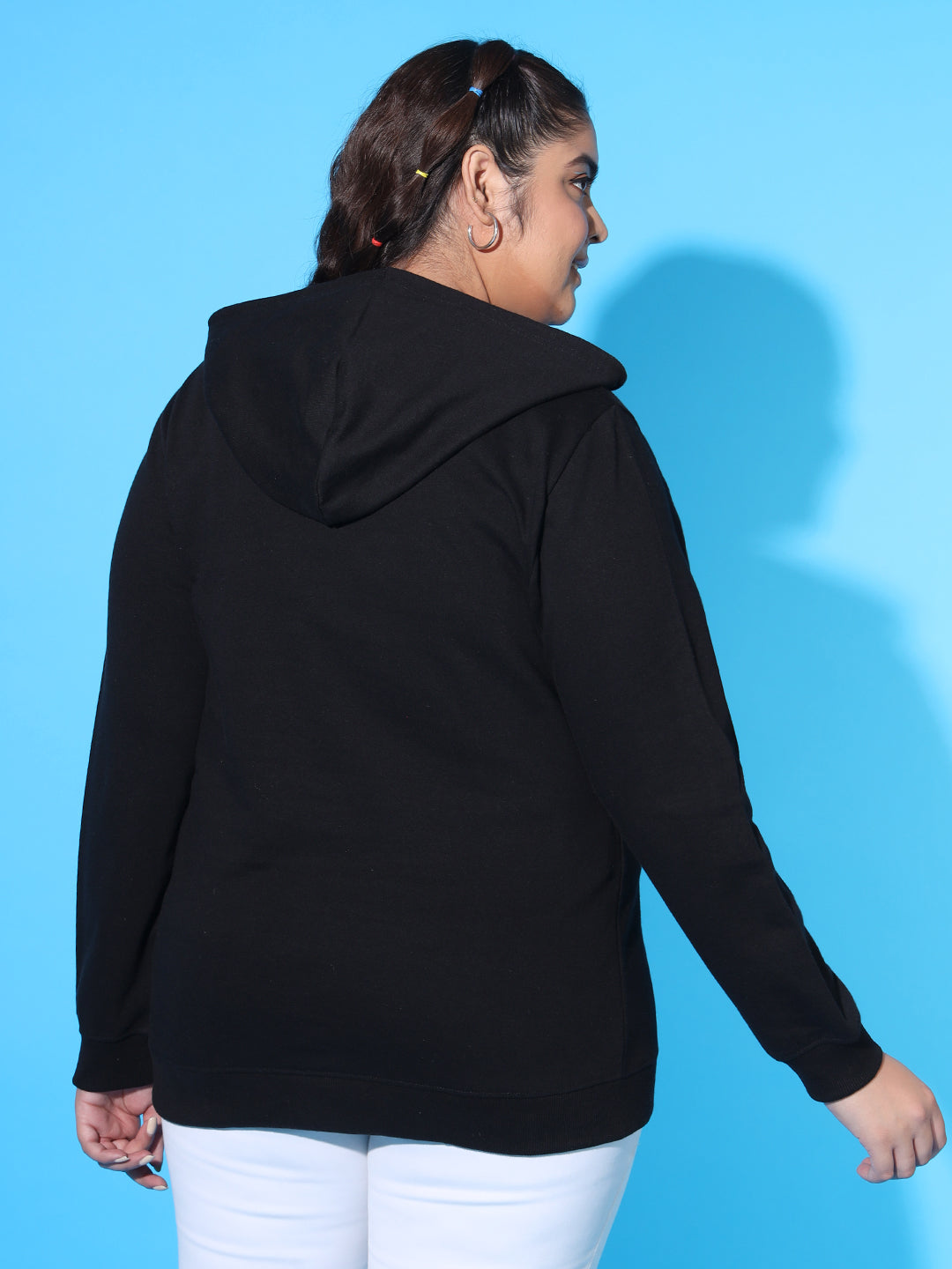 Austivo Women Solid Sweatshirt