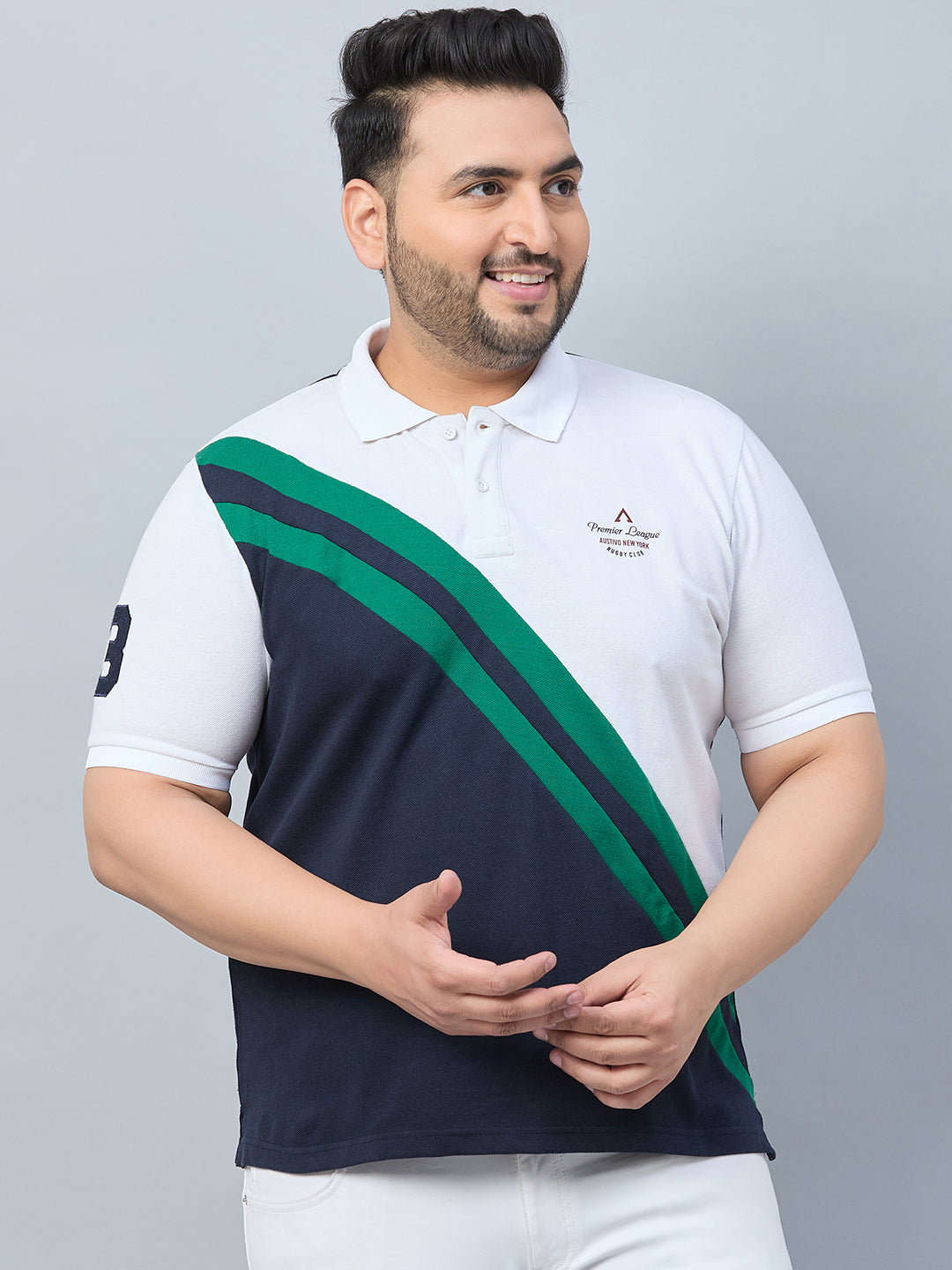 Austivo Men's Polo Neck T-shirt