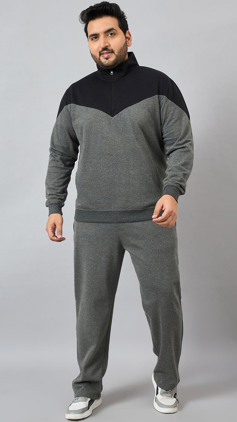 Austivo Plus Size Men's Co-ord Set