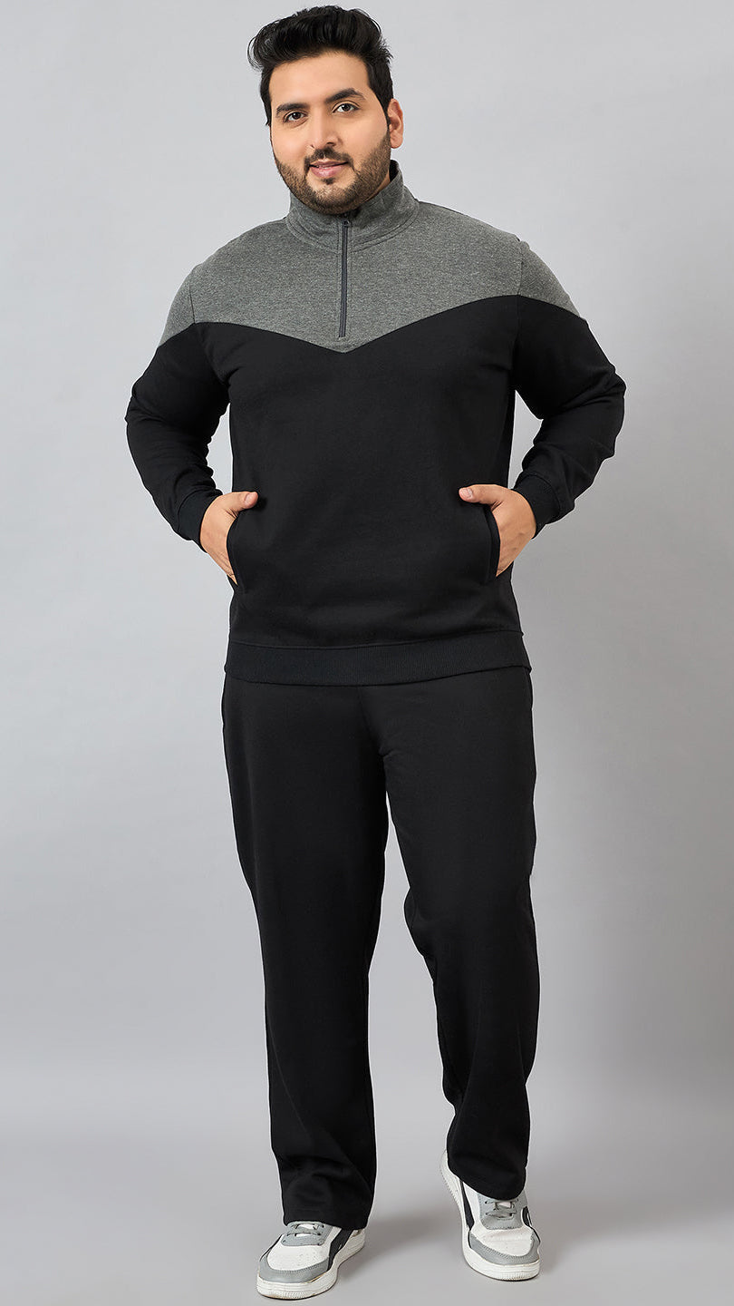 Austivo Plus Size Men's Co-ord Set