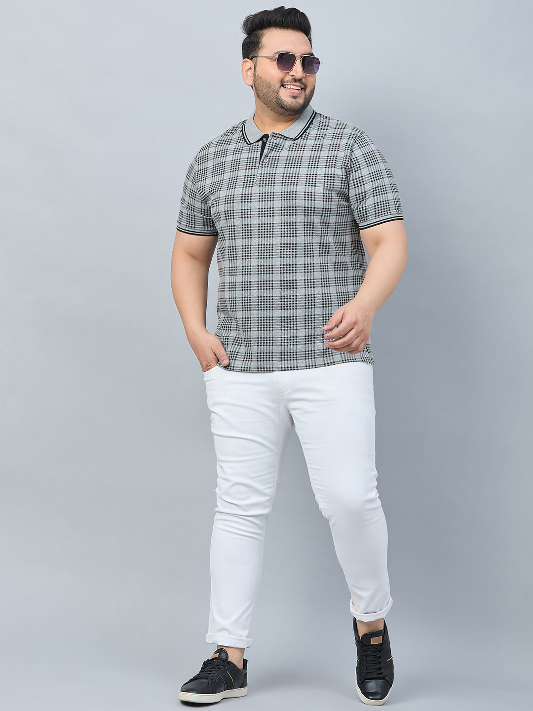 Austivo Men's Polo Neck T-shirt