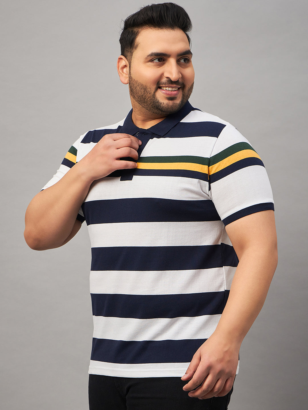 Austivo Men's Polo Neck T-shirt
