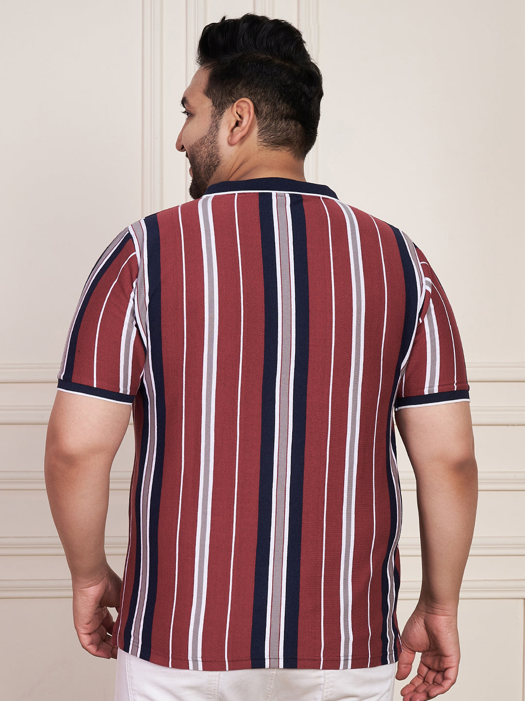 Austivo Men's Polo Neck T-shirt