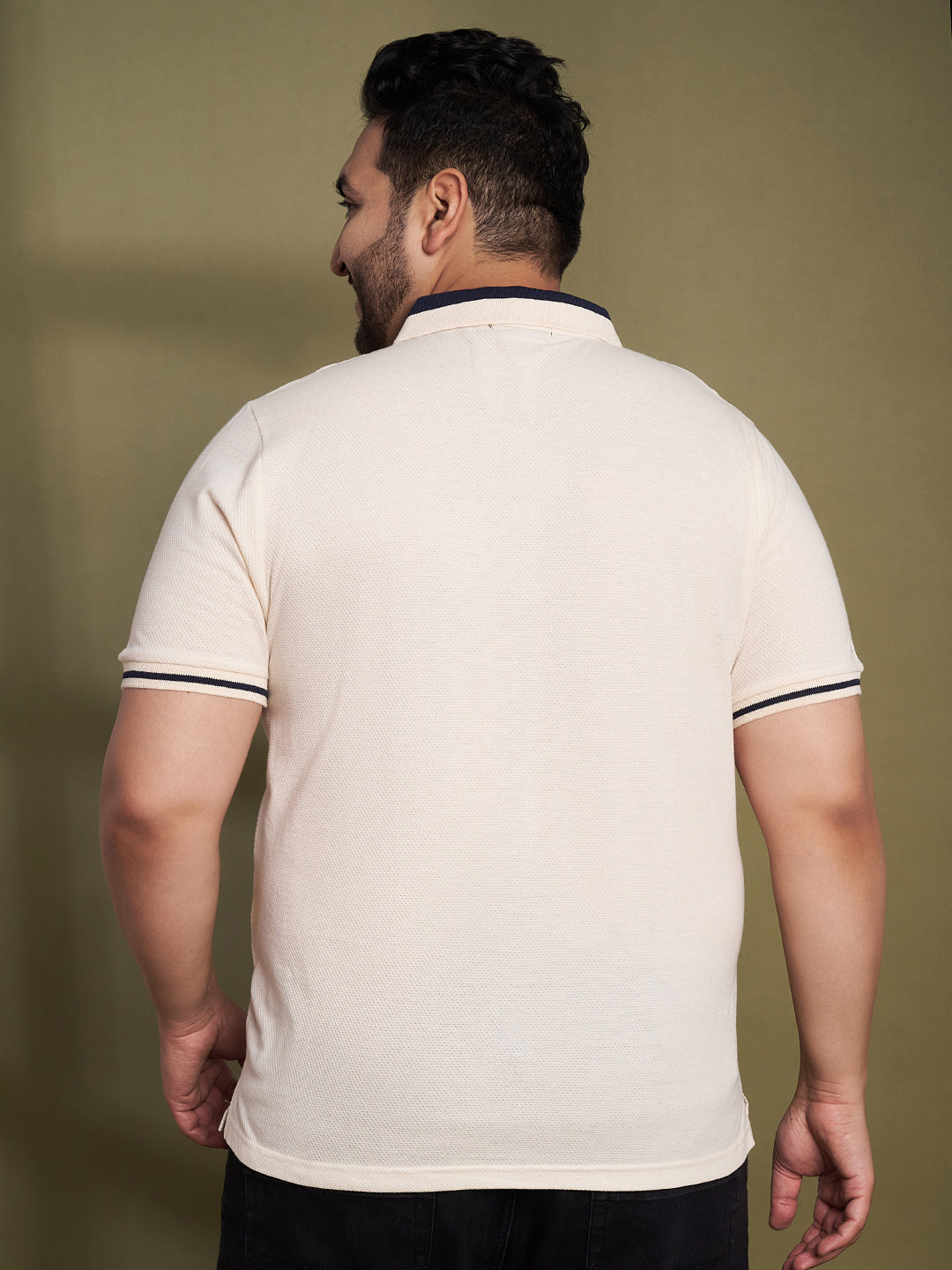 Austivo Men's Polo Neck T-shirt
