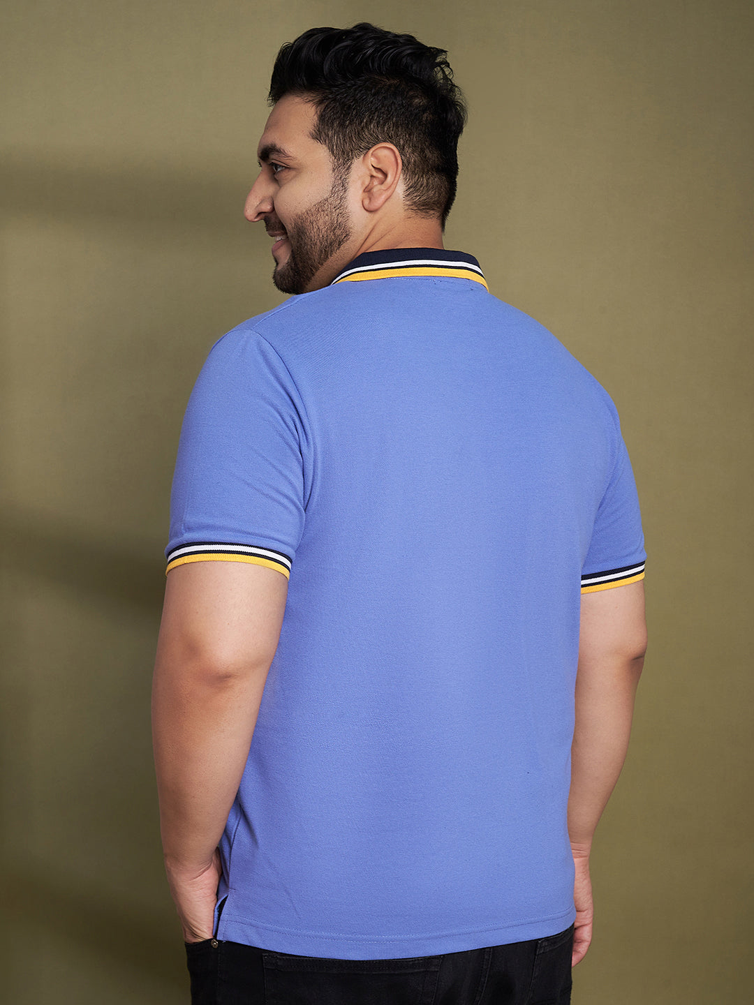 Austivo Men's Polo Neck T-shirt