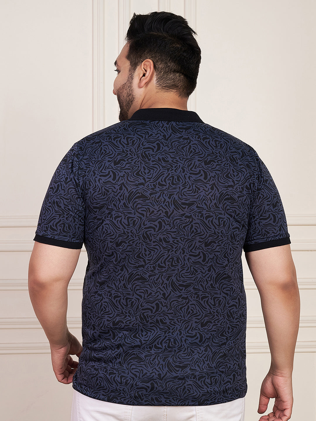 Austivo Men's Polo Neck T-shirt