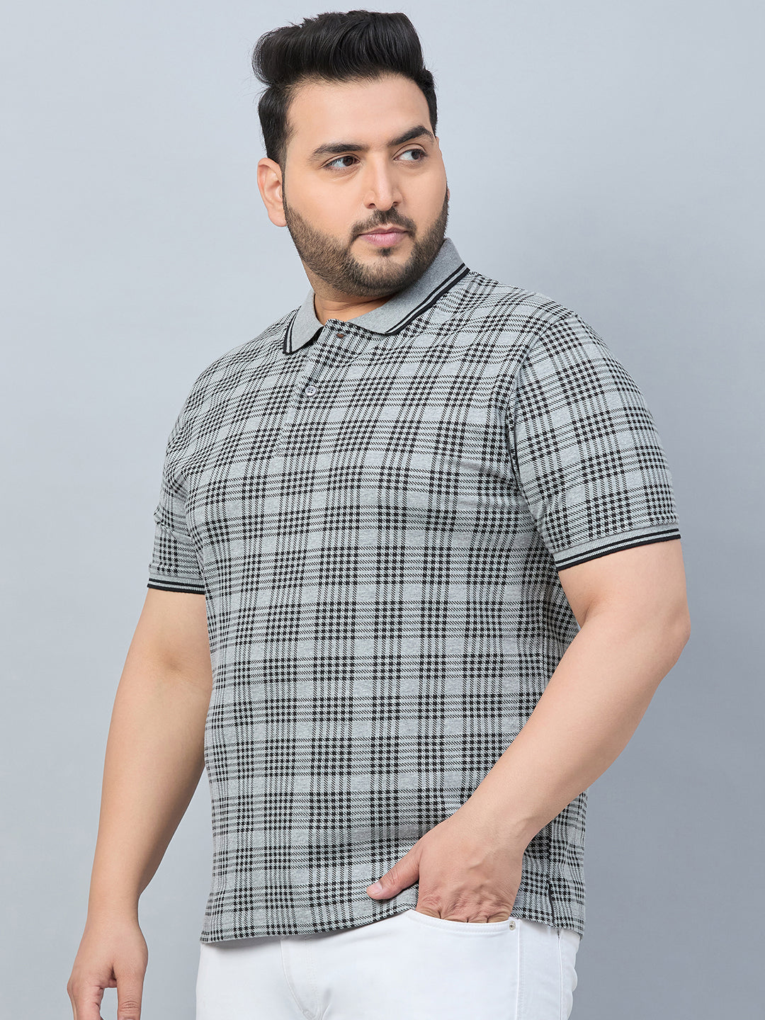 Austivo Men's Polo Neck T-shirt