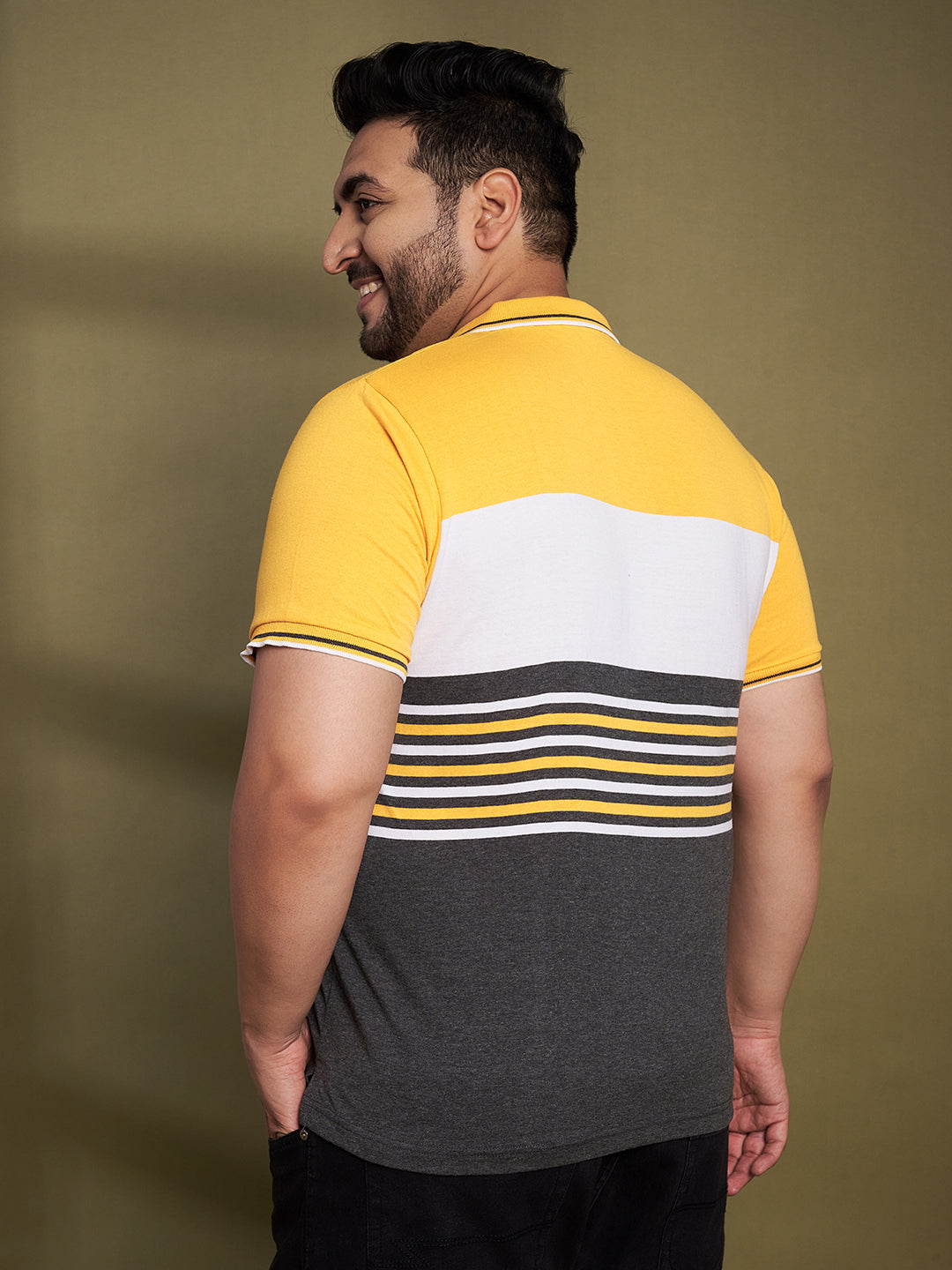 Austivo Men's Polo Neck T-shirt