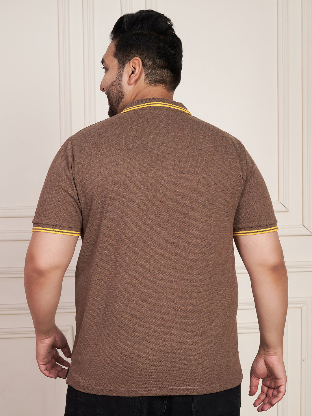 Austivo Men's Polo Neck T-shirt