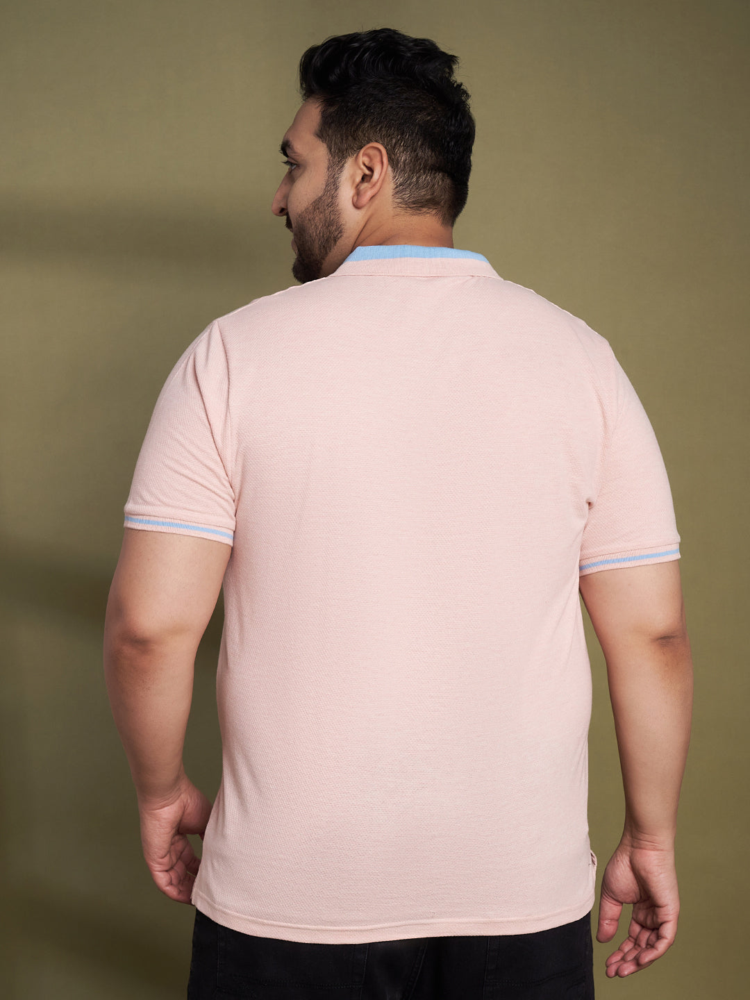 Austivo Men's Polo Neck T-shirt