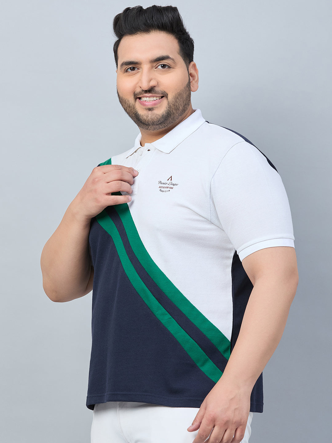 Austivo Men's Polo Neck T-shirt
