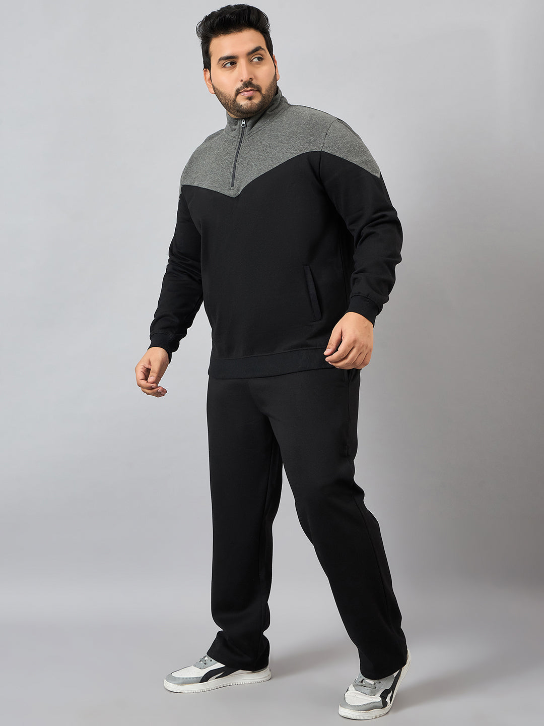 Austivo Plus Size Men's Co-ord Set