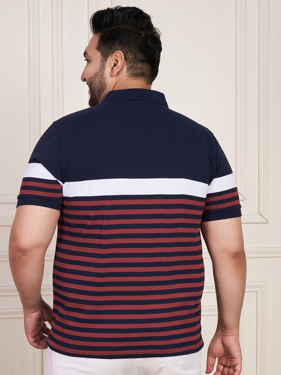 Austivo Men's Polo Neck T-shirt