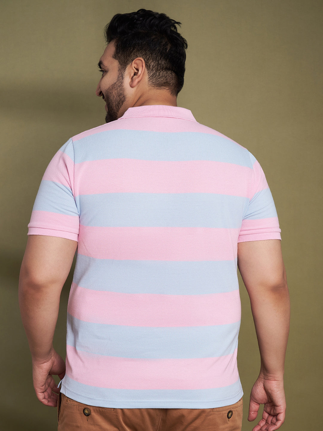 Austivo Men's Polo Neck T-shirt