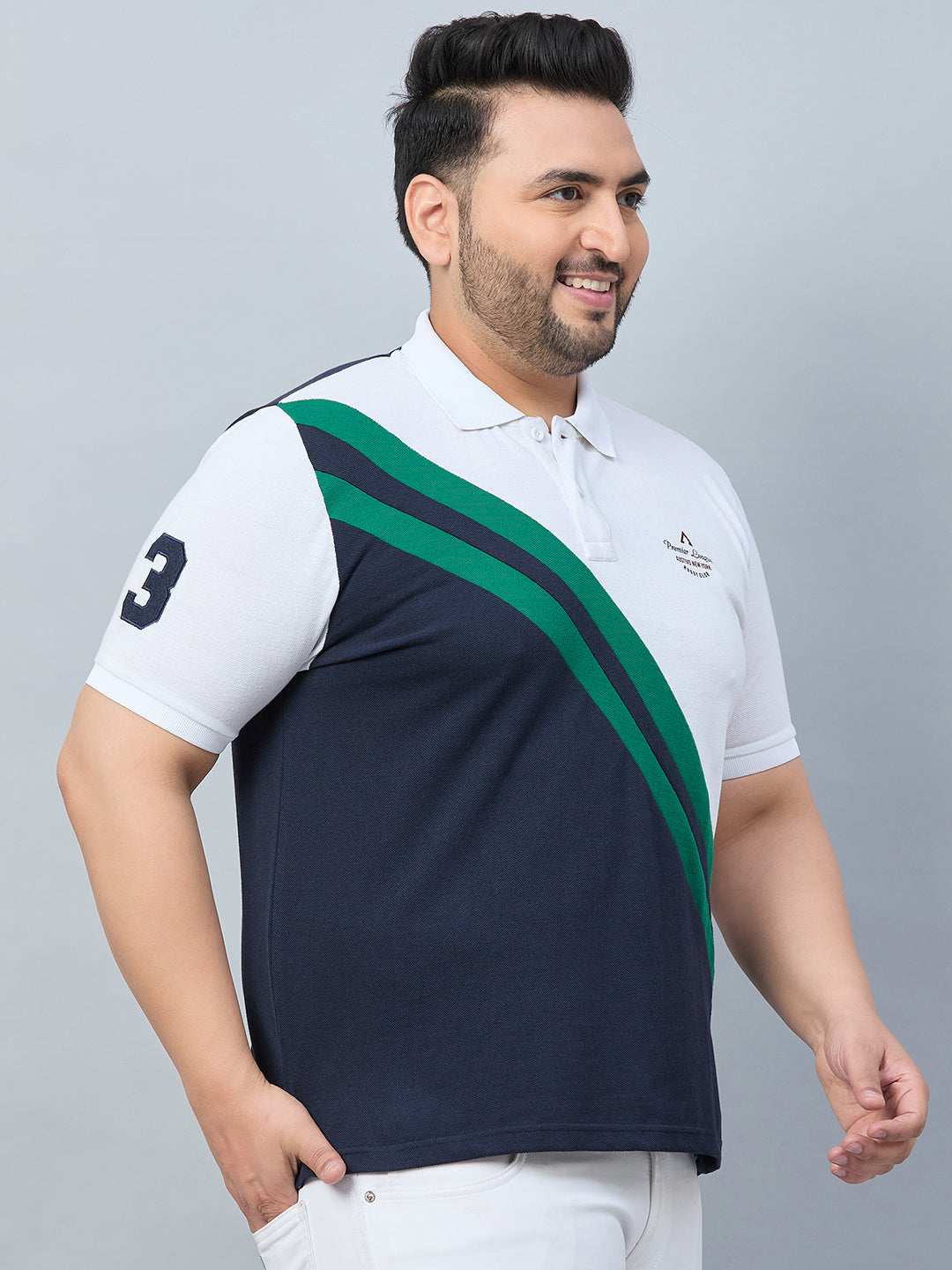 Austivo Men's Polo Neck T-shirt