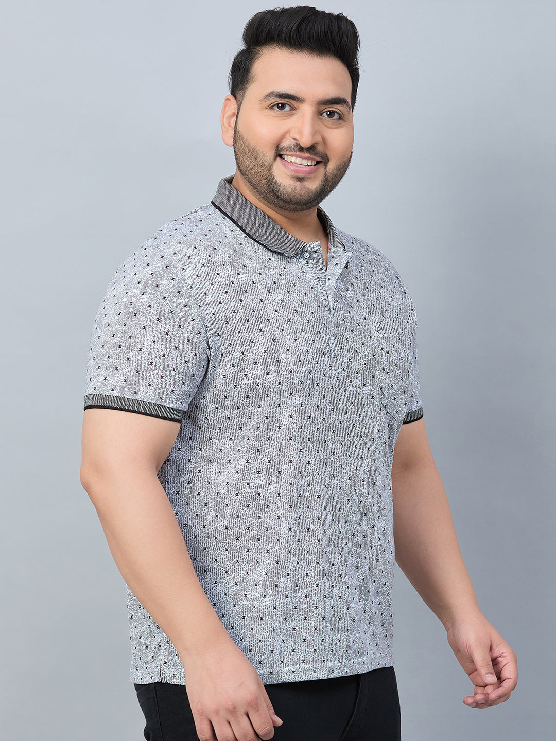 Austivo Men's Polo Neck T-shirt