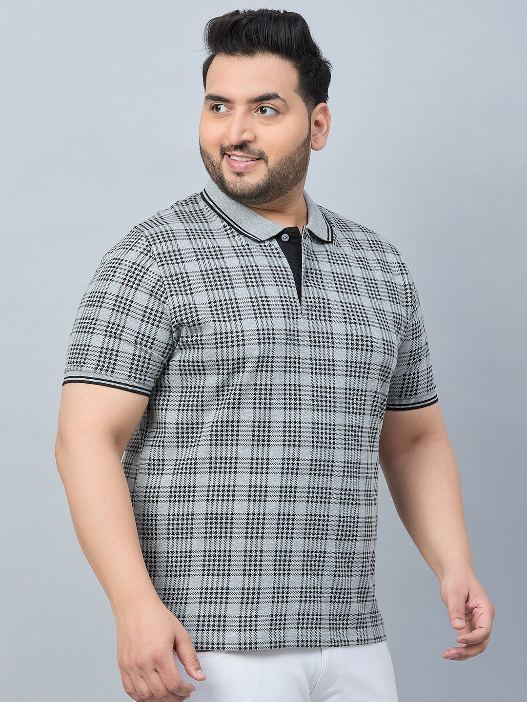 Austivo Men's Polo Neck T-shirt