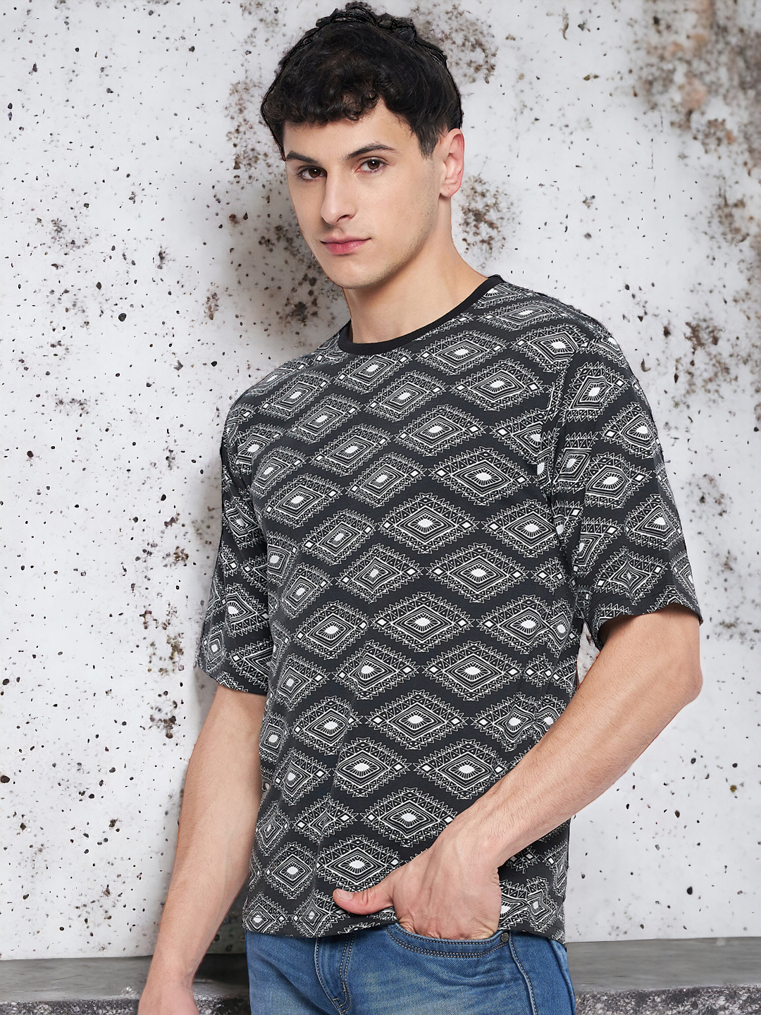 Austiz Men's Graphic print Funky T shirt