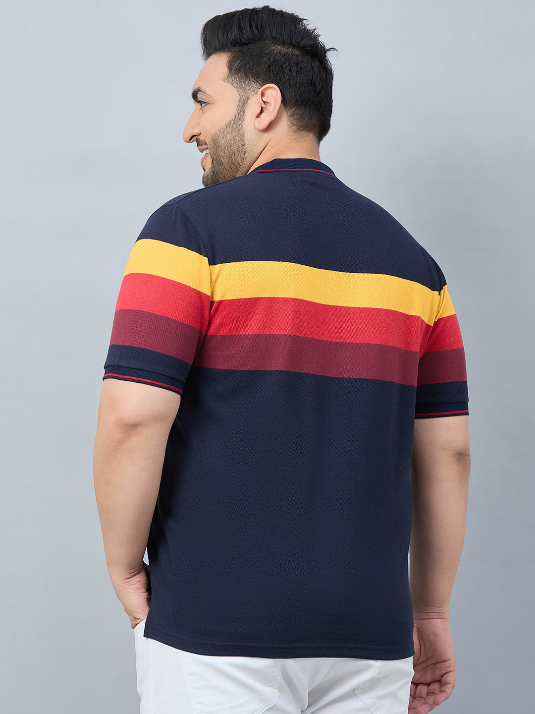 Austivo Men's Polo Neck T-shirt