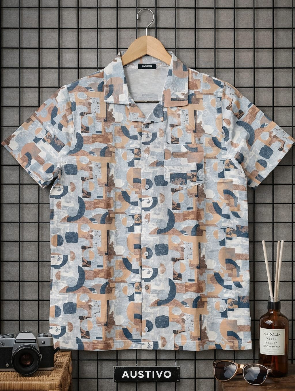 Austivo Men Plus Size Shirt