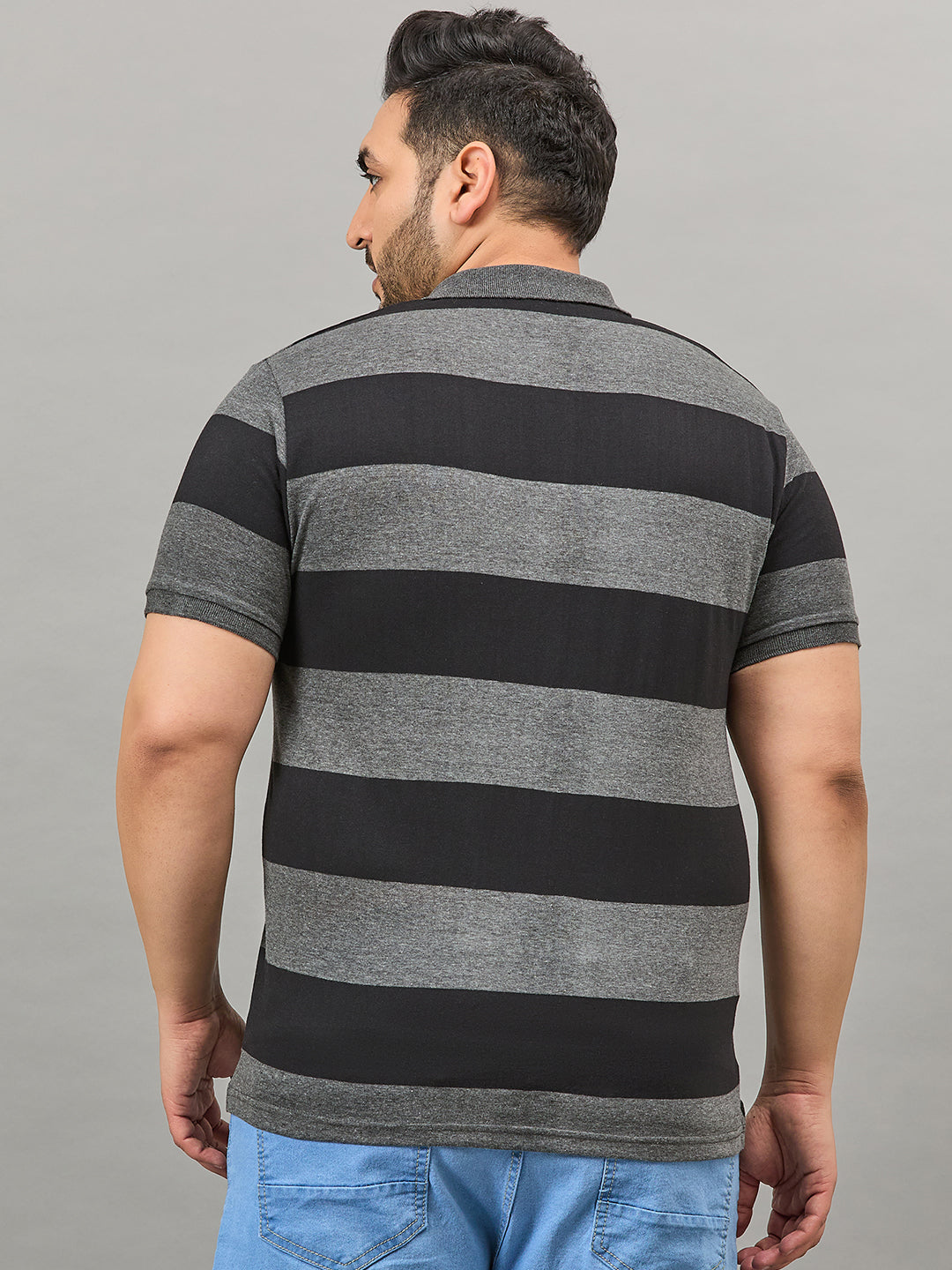 Austivo Men's Polo Neck T-shirt