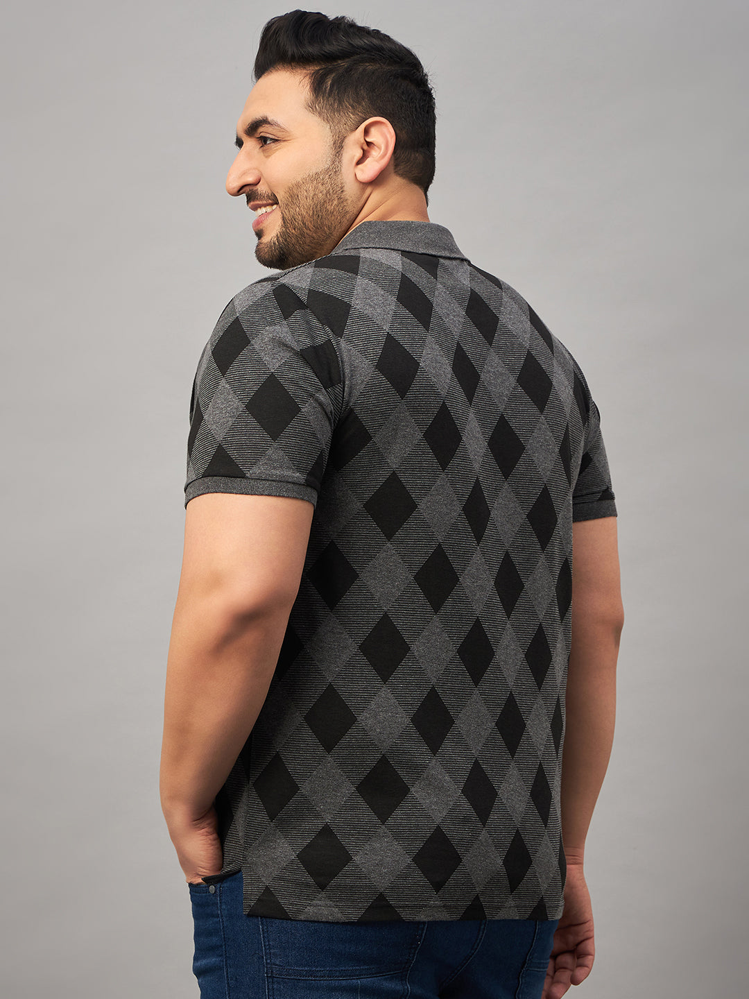 Austivo Men's Polo Neck T-shirt