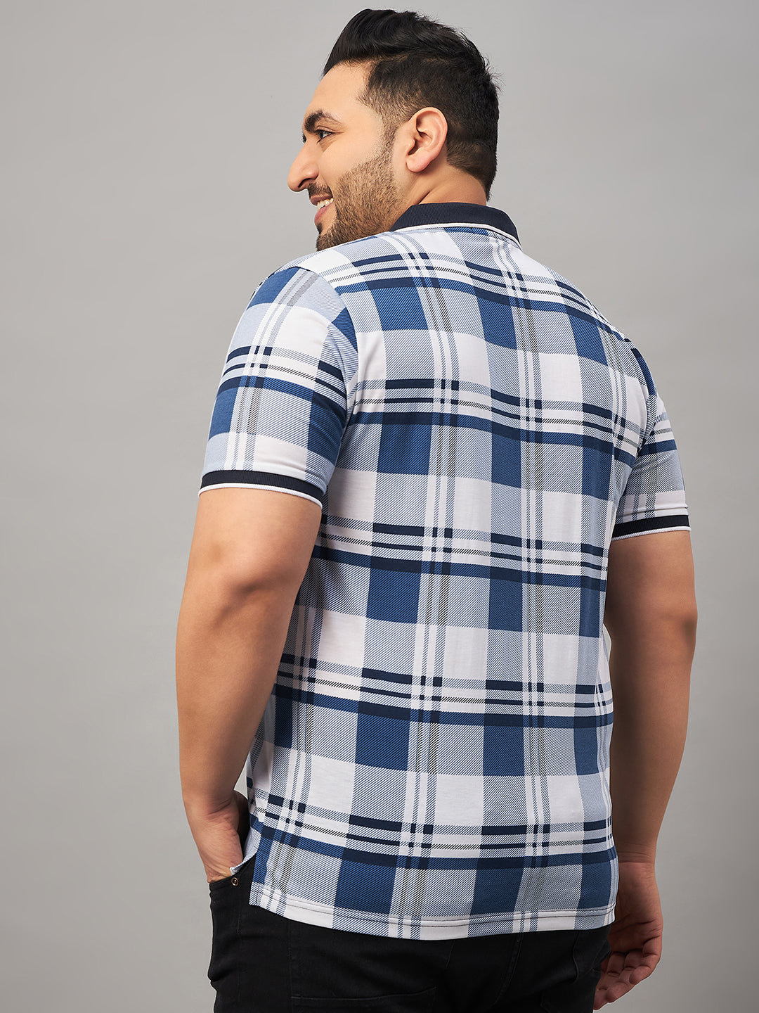 Austivo Men's Polo Neck T-shirt