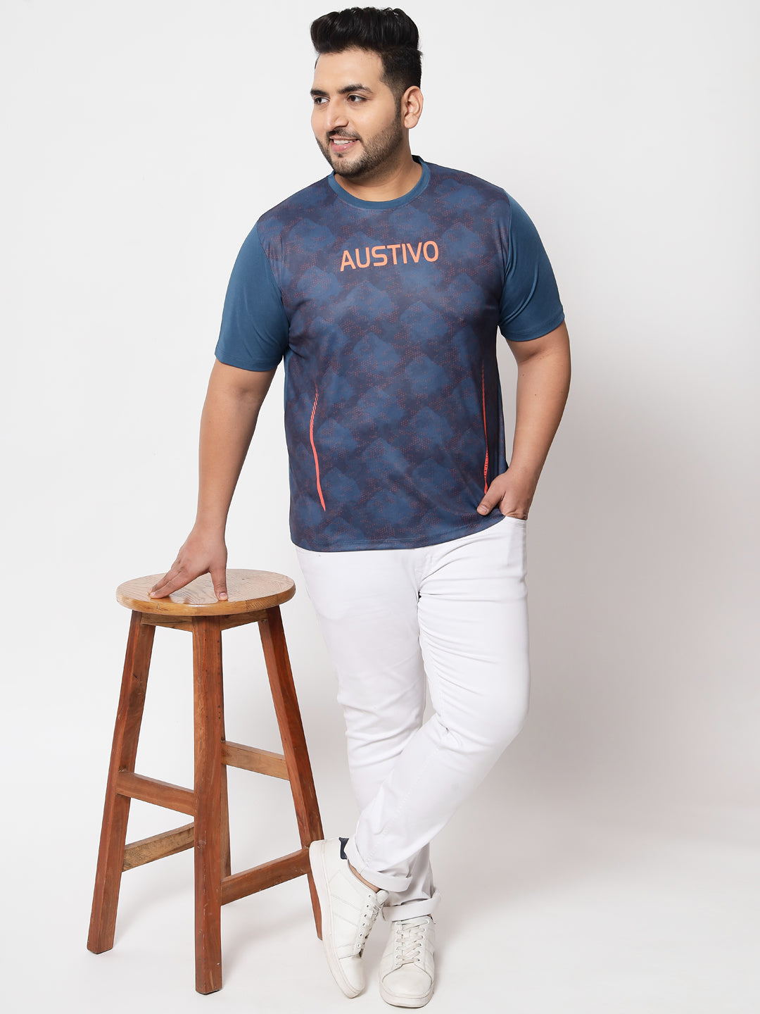 Austivo Men's Active Wear T-shirt