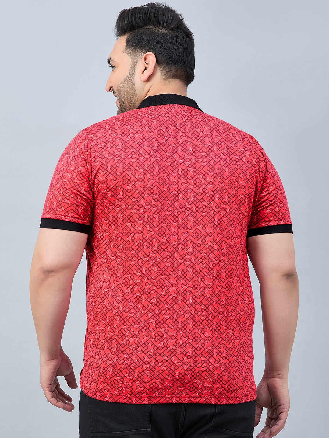 Austivo Men's Polo Neck T-shirt