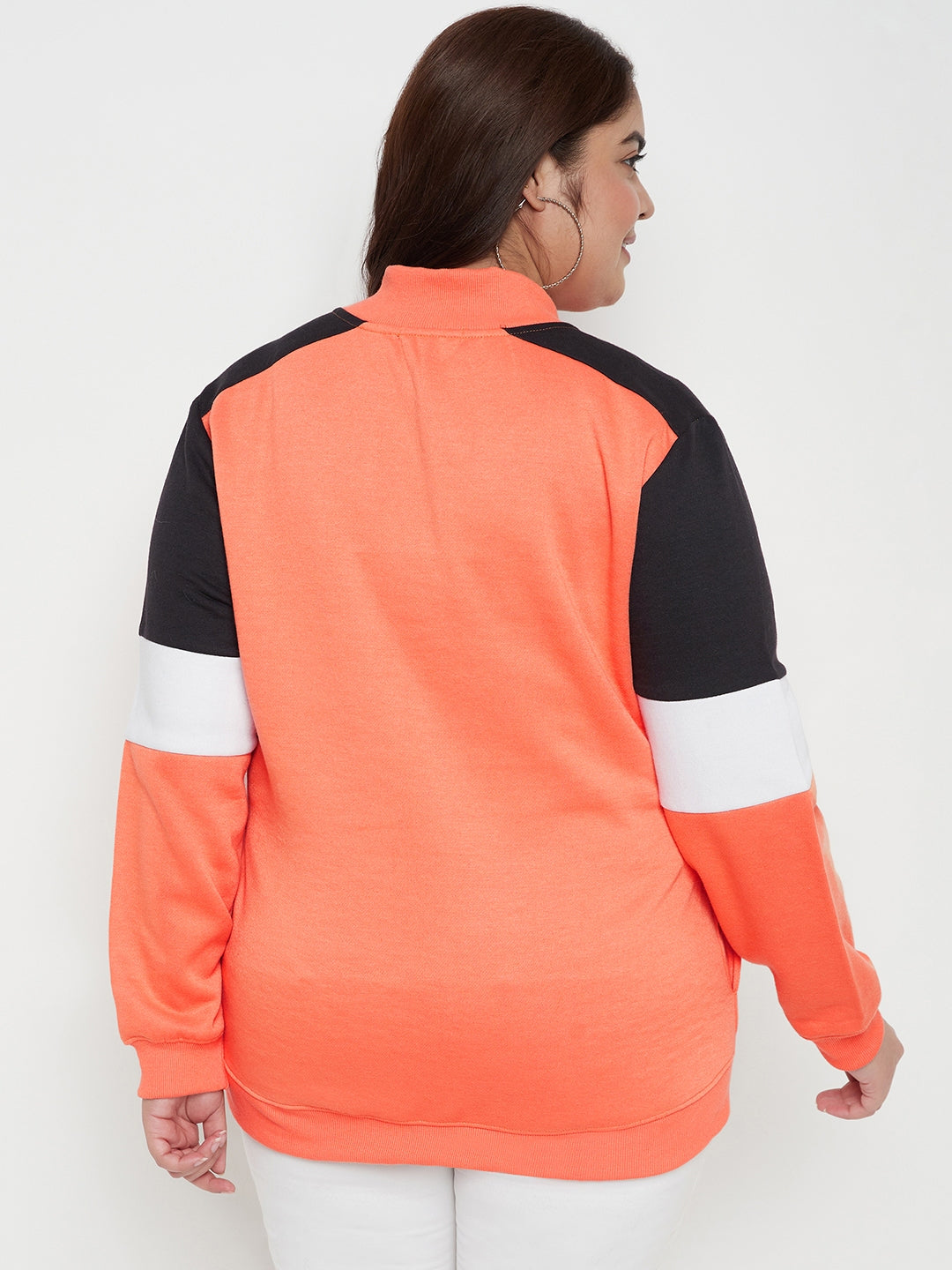 Austivo Women Solid Sweatshirt