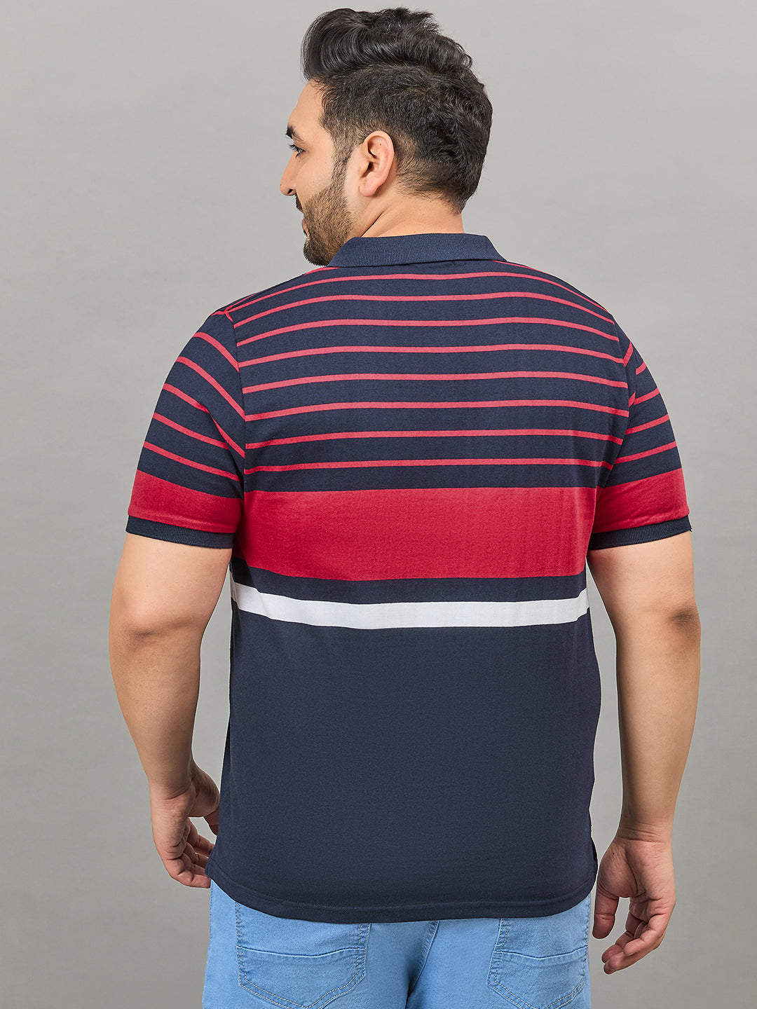 Austivo Men's Polo Neck T-shirt