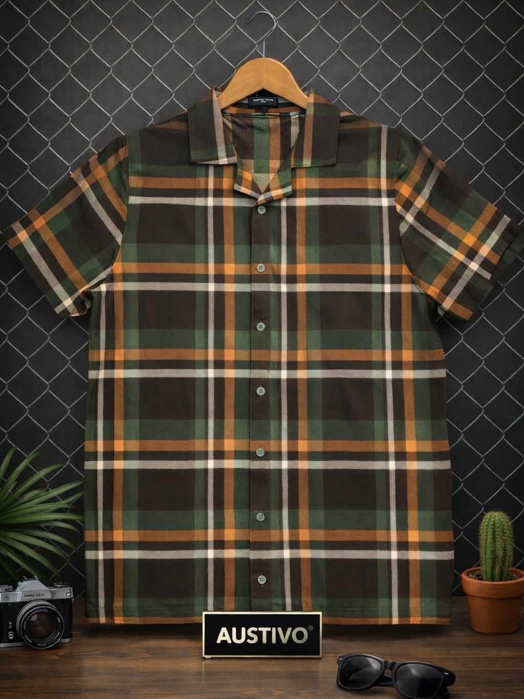 Austivo Men Plus Size Shirt