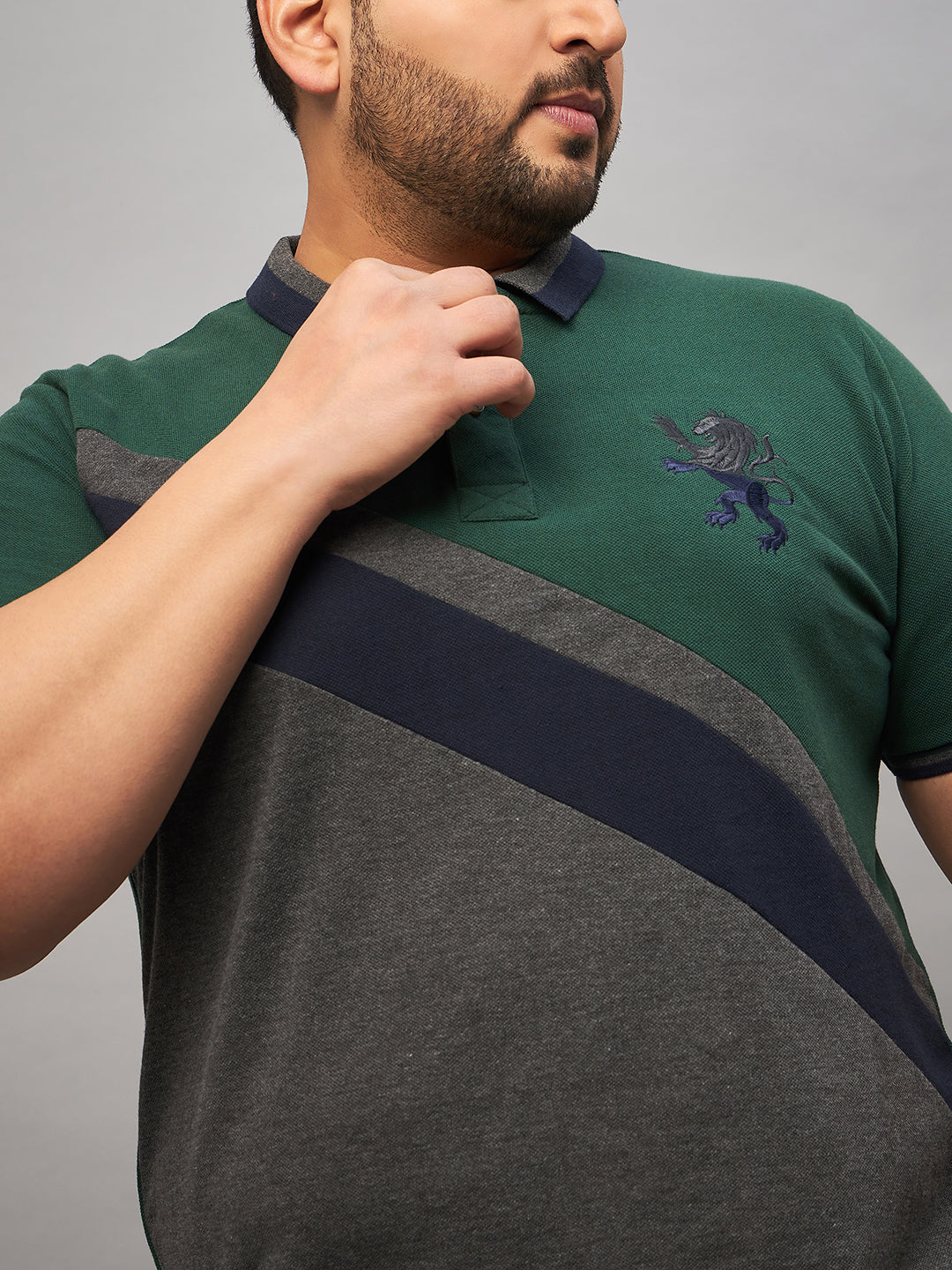 Austivo Men's Polo Neck T-shirt