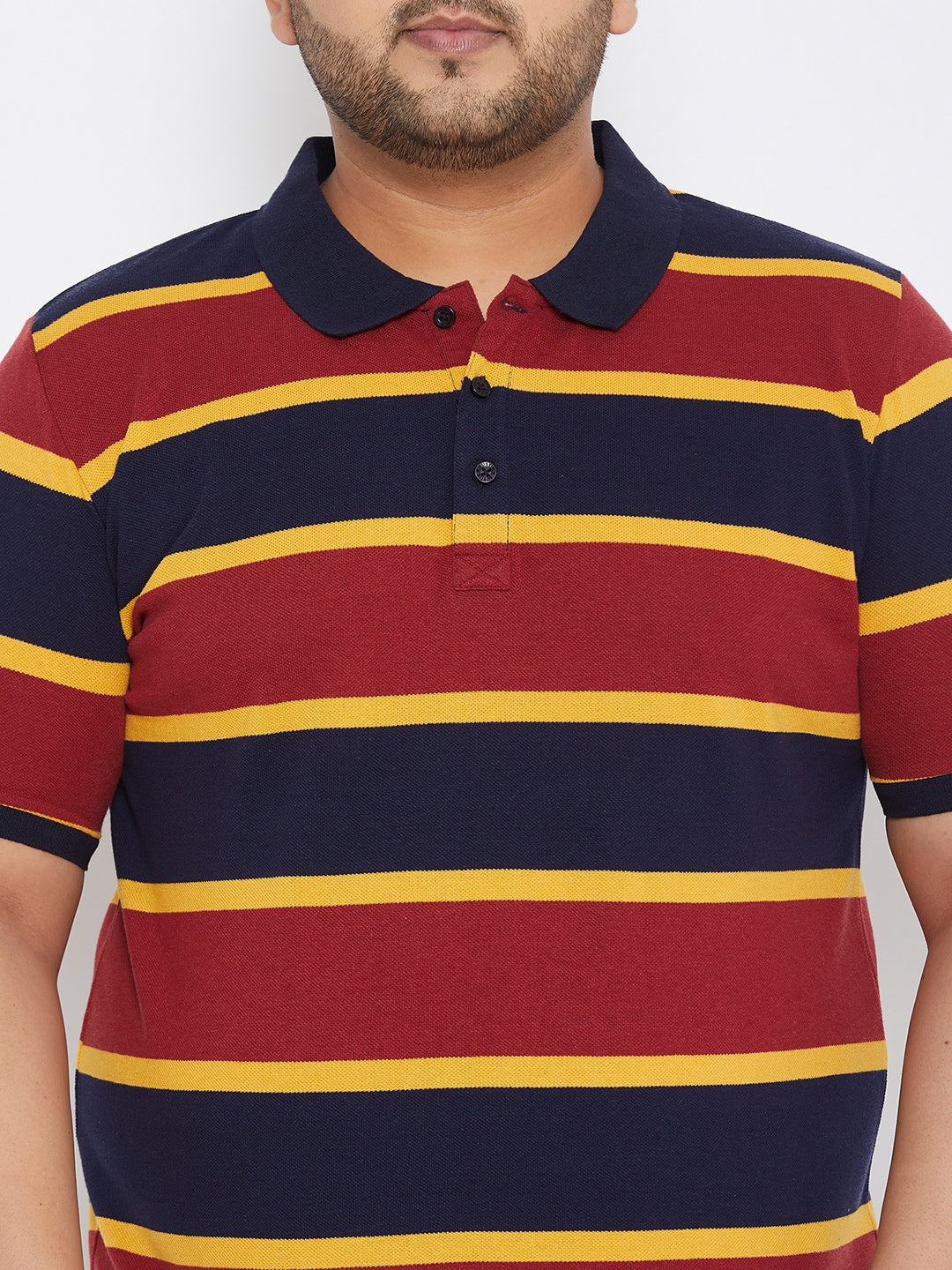 Austivo Men's Polo Neck T-shirt