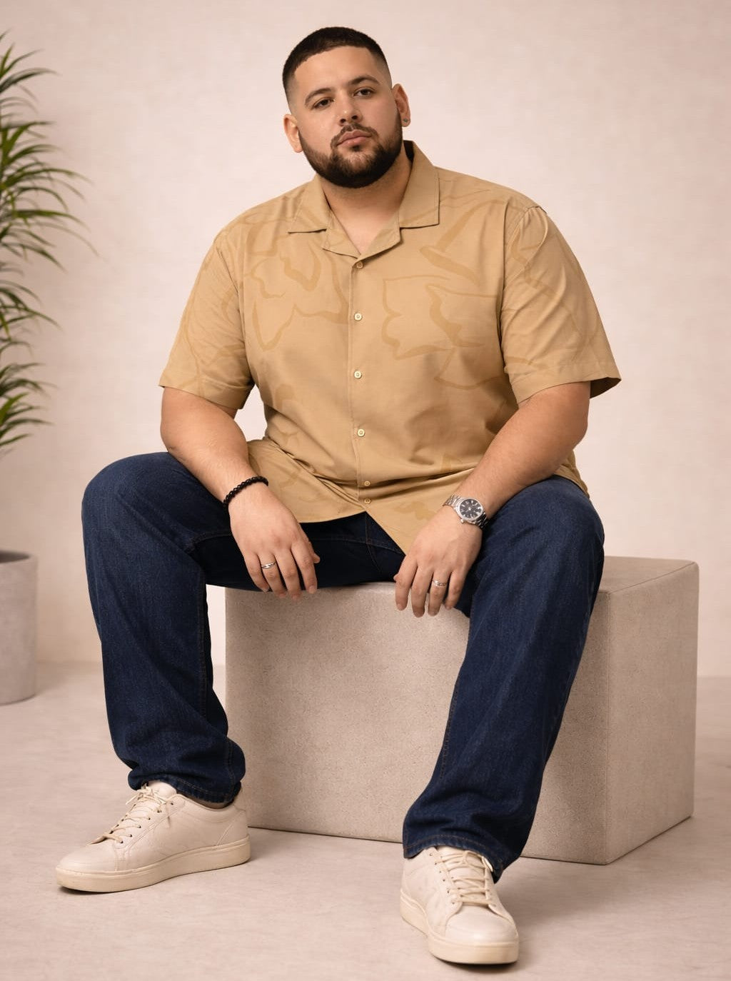 Austivo Men Plus Size Shirt