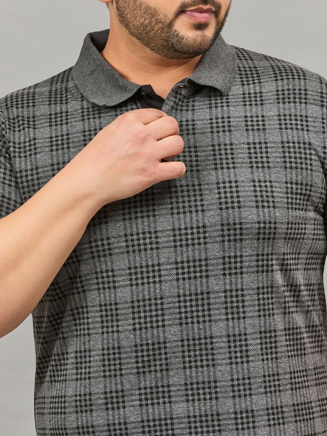 Austivo Men's Polo Neck T-shirt