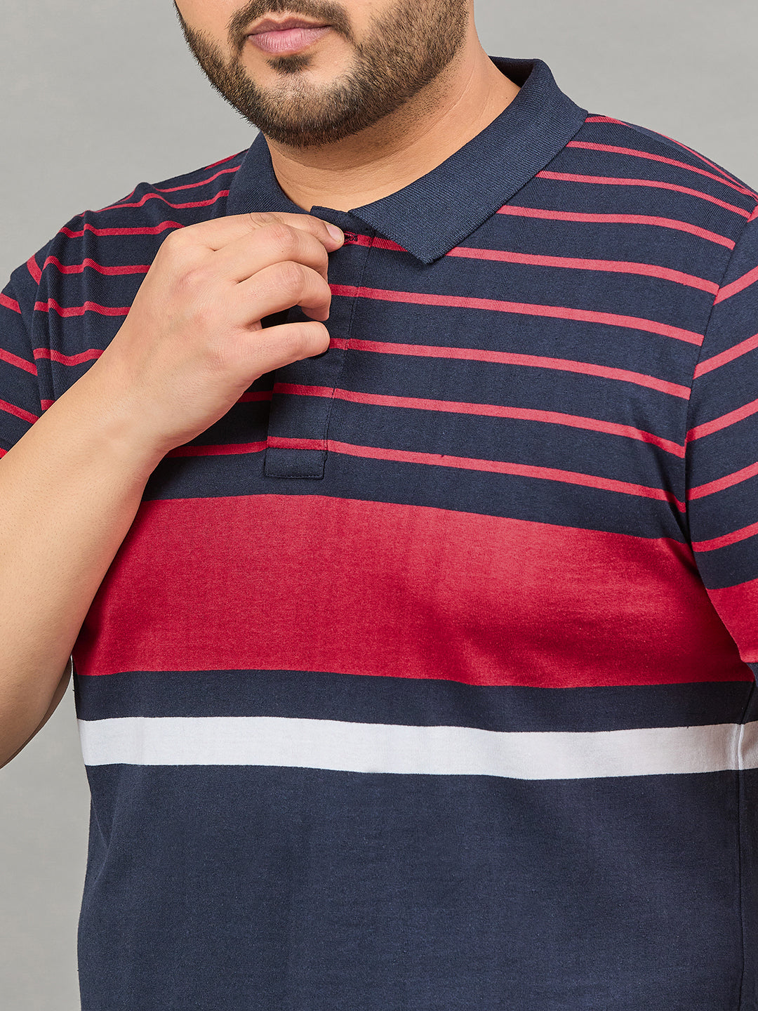 Austivo Men's Polo Neck T-shirt