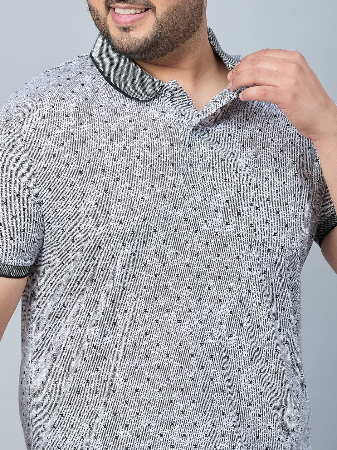 Austivo Men's Polo Neck T-shirt