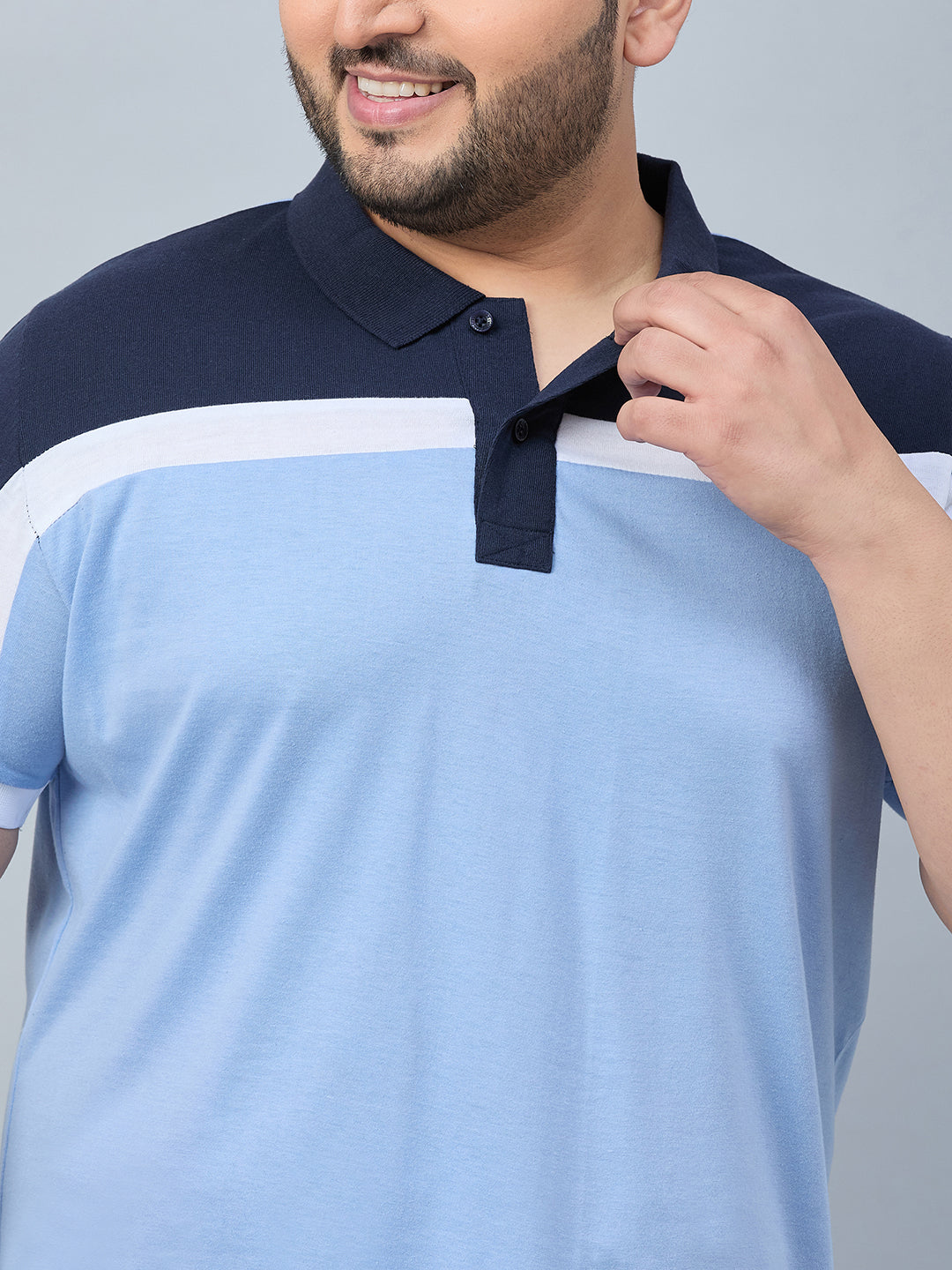 Austivo Men's Polo Neck T-shirt