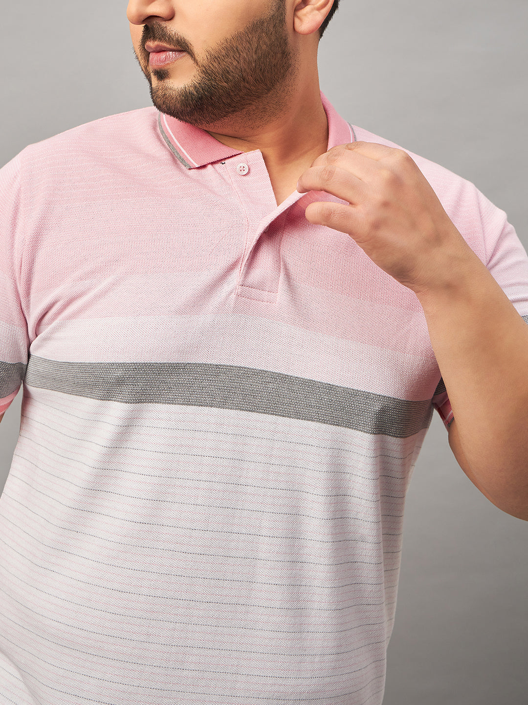 Austivo Men's Polo Neck T-shirt