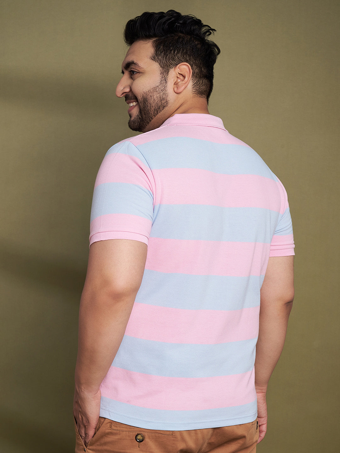 Austivo Men's Polo Neck T-shirt