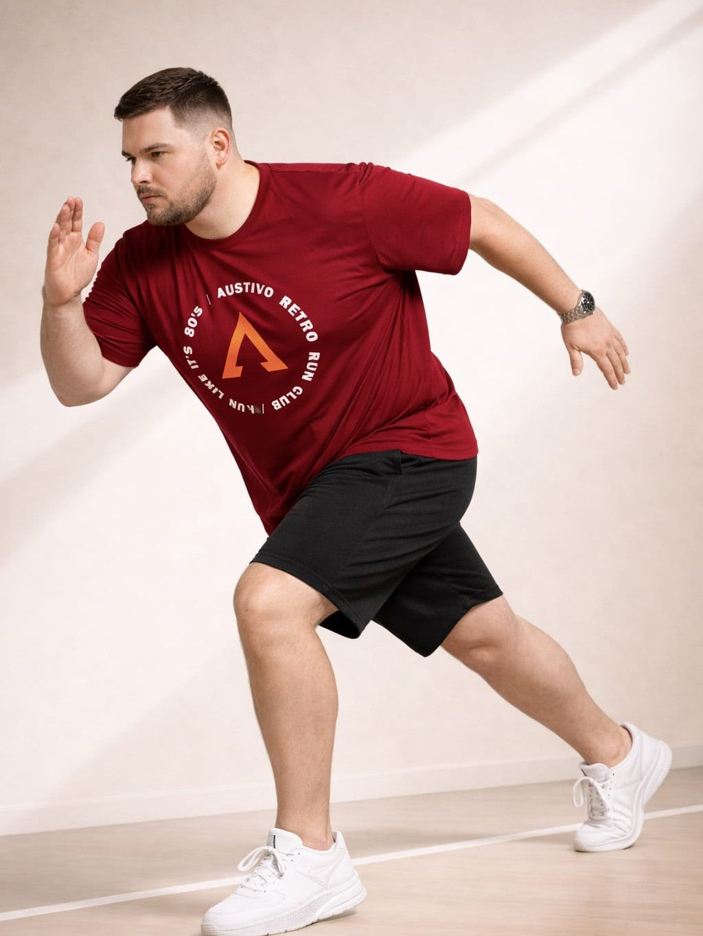 Austivo Men's Active Wear T-shirt