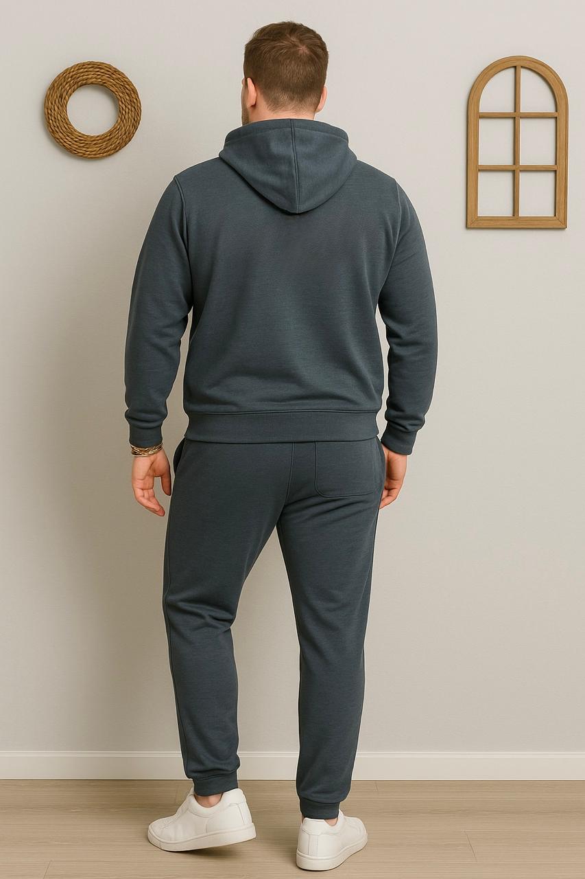 Austivo Plus Size Men's Co-ord Set