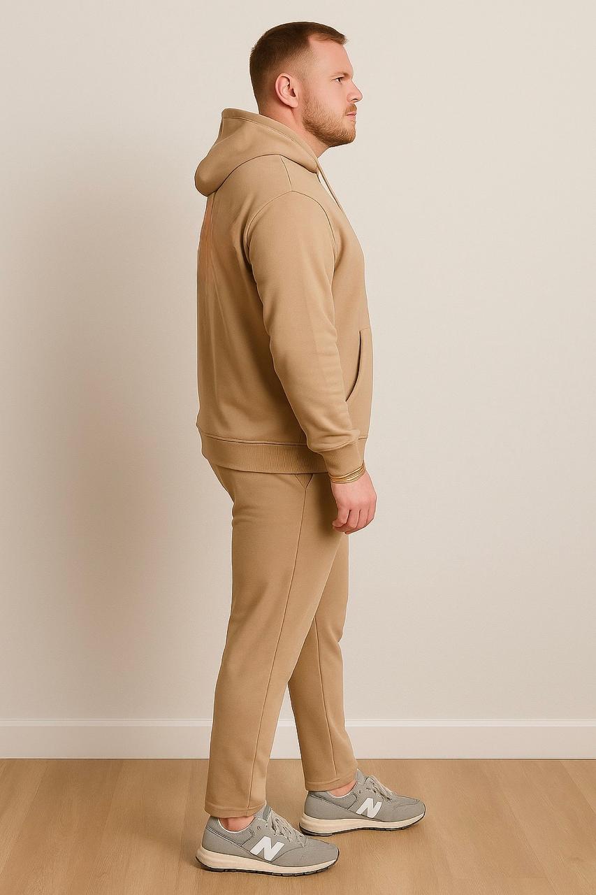 Austivo Plus Size Men's Co-ord Set