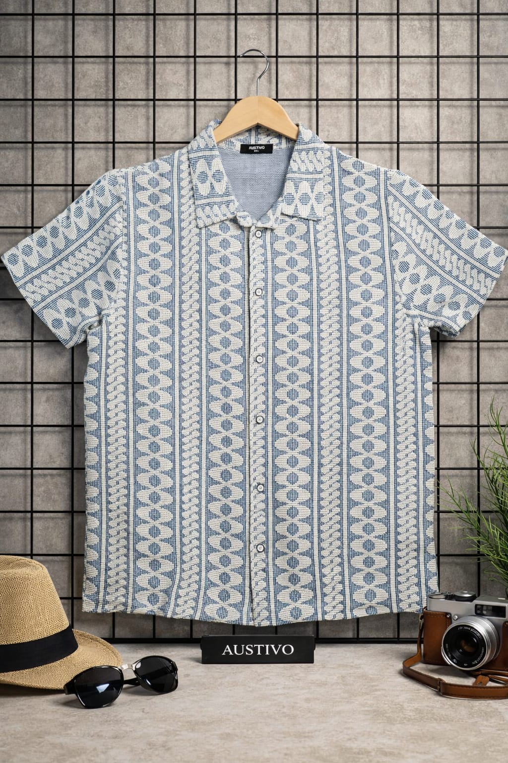 Austivo Men Plus Size Shirt
